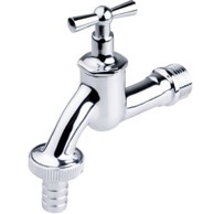 Vrtna slavina 3/4", kromirana